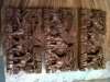 ALIN1W047 U$D 90~set( 1 set 3pcs) walls panel. mahogany wood.